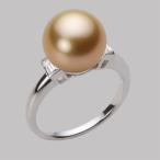 [ムーンレーベル 公式] 南洋真珠 指輪 10mm 白蝶 真珠 リング PT900 プラチナ レディース NW00010R11NG0D03P0