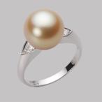 [ムーンレーベル 公式] 南洋真珠 指輪 10mm 白蝶 真珠 リング K18WG ホワイトゴールド レディース NW00010R13NG0D01W0