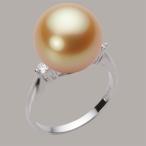 [ムーンレーベル 公式] 南洋真珠 指輪 12mm 白蝶 真珠 リング K18WG ホワイトゴールド レディース NW00012R21LG0D02W2