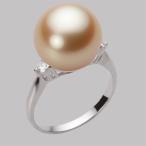 [ムーンレーベル 公式] 南洋真珠 指輪 12mm 白蝶 真珠 リング PT900 プラチナ レディース NW00012R22LG0D02P2