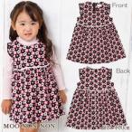  ребенок одежда девочка One-piece * сарафан безрукавка выход надеты semi формальный сделано в Японии baby размер цветочный принт гонки есть gya The -.-. .. .MOONONNON