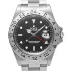 W番 ROLEX エクスプローラー2 オールトリチウム Ref.16570 ブラック 中古品 メンズ 腕時計