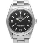 W番 1996年保証書付き ROLEX エクスプローラー1 Ref.14270 ブラック 中古品 メンズ 腕時計