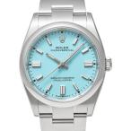 未使用品 箱・2026年2月保証書付き ROLEX オイスターパーペチュアル 36 ターコイズ Ref.126000 メンズ 腕時計