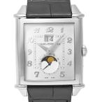 箱・国内正規保証書付 GIRARD-PERREGAUX ヴィンテージ 1945 XXL ラージデイト&amp;ムーンフェイズ Ref.25882-11-121-BB6B 中古品 メンズ 腕時計