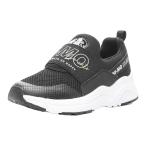 スニーカー 抗菌防臭 軽量設計 スリッポン 子供靴 ムーンスター ni-mo ニーモ カジュアルシューズ NM J075 ブラック スリッポン [セール] セ再7月19日