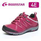 ムーンスター moonstar レディース ウォーキングシューズ SPLT SDL01 チェリー 幅広4E 透湿防水 抗菌防臭 梅雨