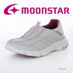 ムーンスター [在22.0cm在22.5cmセール] レディース ウォーキングシューズ ADL 01 グレイ moonstar 抗菌防臭 幅広3E セ再8月3日 特割 セ補
