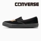 コンバース CONVERSE スニーカー メンズ レディース オールスター カンフー スリップオン ブラック ALL STAR シューズ 靴 黒 [2026年春夏新作] 1月27日発売