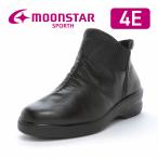 ショッピング新作 ムーンスター スポルス ブーツ 幅広4E 防滑 革靴 レディース ウィンター コンフォート シューズ moonstar SP2160NSR ブラック [2025年秋冬新作] 9月5日発売