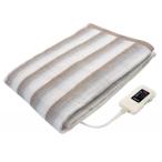 日本製 電気毛布 大判サイズ 188cm×130cm 室温センサー付き 掛け/敷き 電気 ダニ退治 丸洗いOK 温度調整 暖房 毛布 布団 送料無料 100S◇ 電気毛布 013K