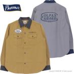 ショッピングワッペン フェローズ PHERROW'S ワッペン&プリント ワークシャツ 26S-PTWS1 メンズ 日本製 長袖 カスタム