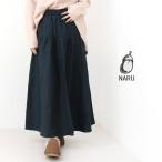 ショッピングセール ボトムス ナル NARU ブラックサテンドビーギャザースカート 659930 ボトムス 無地 光沢 ロング丈 日本製 レディース 裾直し対象外 /返品・交換不可/SALE セール