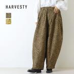  - -be стойка HARVESTY задний атлас принт цирк брюки A12615 машина b широкий леопард камуфляж женский мужской унисекс 2026 осень-зима кромка исправление объект вне 