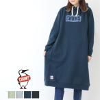 ショッピングチャムス チャムス CHUMS チャムスロゴロングパーカー/CHUMS Logo Long Parka CH18-1359 ワンピース 裏起毛 スウェット レディース 2025秋冬