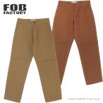 FOB Factory FOB FACTORY хлопок Duck рабочие брюки F0530 мужской сделано в Японии широкий 2026 весна лето 