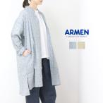 アーメン ARMEN コットンフラワープリントユーティリティーバンドカラーロングシャツ INAM2512FD トップス 長袖 小花柄 レディース 2025春夏