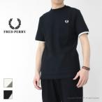 フレッドペリー FRED PERRY ティップライン ピケTシャツ M4654 メンズ 鹿の子 半袖 ワンポイント刺繍 2025春夏 /返品・交換不可/SALE セール