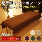 エステタオル 大判 タオルシーツ マイクロファイバー 業務用タオル 120×200cm 2304匁 2枚セット (全5色) サロンタオル 速乾 タオル 瞬間吸水 ベッドカバー