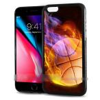 Galaxy ギャラクシー 専用モデル 全機種選択可 バスケットボール 燃える スマホケース アートケース iPhone Galaxy iPod iPad スマートフォン カバー