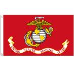 海外限定 国旗 アメリカ海兵隊 USMC 米国 軍旗 マリーン 特大フラッグ