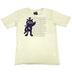 新品正規50％OFF PPFM ピーピーエフエム Tシャツ パンクマ Mサイズ ライトグリーン 柳生十兵衛 切りっぱなし