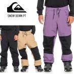 ショッピングスノー 2023 QUIKSILVER クイックシルバー SNOW DOWN PT スノーダウンパンツ スノボー スノーボード ウェア スキー