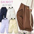 [ скорейший предварительный заказ ]2027 6KNOT Schic s узел LINEPIP PANTS линия pip брюки сноуборд лыжи брюки одежда 