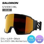 25-26 SALOMON Salomon S/VIEW 3 ML сноуборд защитные очки от снега женский 