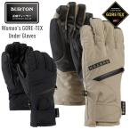 正規品 2026 BURTON バートン Women's GORE-TEX UNDER Gloves ゴアテックス アンダーグローブ スノーボードグローブ レディース