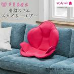 送料無料/ 芦屋美整体 骨盤スリムスタイリーエアー 骨盤補整 骨盤ケア 座椅子 椅子 マッサージチェア 男女兼用 テレワーク じゅん散歩