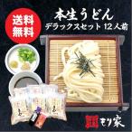 送料無料　本生うどんデラックスセット１２人前　讃岐うどん　さぬきうどん　生麺　