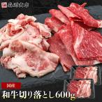 黒毛和牛 すき焼き 切り落とし 600g (300g×2) 和牛 牛肉 しゃぶしゃぶ 牛丼 焼肉 肩ロース バラ