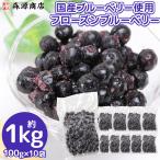 冷凍 フルーツ ブルーベリー 国産 1kg 100g×10袋 冷凍フルーツ 爆買