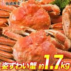 ショッピングかに かに カニ 蟹 ズワイガニ ボイル済み 姿ずわい2尾 約1.7kg(1.6kg〜1.8kg) グルメ 食品 海鮮 ギフト ポイント利用 爆買