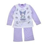 ショッピングサンリオ 送料無料♪ サンリオ マイメロディ クロミちゃん 光る長袖Tシャツ生地 パジャマ 蓄光 100cm/110cm/120cm/130cm  (531KU1211）