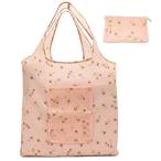 Yahoo! Yahoo!ショッピング(ヤフー ショッピング)HOLYBIRD エコバッグ 折りたたみ コンパクト レジ袋 軽量 買い物袋 肩に掛けられます ショッピングバッグ 容量が大きく収納 防水（ピンク チ