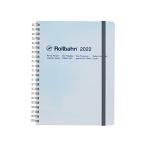 【デルフォニックス手帳 2022年版／2021年10月始まり】 ロルバーンダイアリーメタリックA5 メタリックホワイト