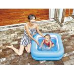 JILONG(ji- long ) бассейн квадратное bok spool квадратный голубой 82×82×27cm(.... размер ) JL-670623