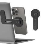CloudValley ノートパソコン用 マグネット式携帯電話ホルダー、iPhone 14 Pro Max/14 Pro/14/14 Plus用 の調