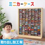 ミニカーケース（15×7マス/取り出し加工有り/最大210台収納/扉あり）高さ約74cm　幅約63cm　奥行き約16cm｜コレクションケース トミカ収納 おもちゃ収納 収納棚