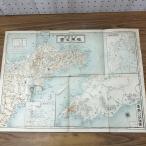 [ б/у ] море суша армия для Kyokuto все map гора восток . синий остров ... близко подробности map Taisho 3 год 1914 год Tokyo утро день газета запах есть 010270