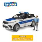 ブルーダー bruder Range Rover レンジローバー パトカー フィギュア付き BR02890 車 ミニカー 人形 パトカー トラック クレーン 消防車 トラクター ショベル