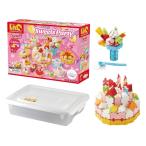 NEW LaQ ラキュー スイートコレクション スイーツパーティ プラスチックコンテナVer. L9180 ヨシリツ 日本製 7才 おもちゃ ブロック プレゼント