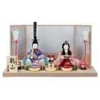 ショッピング正月 【お正月限定!!1月1日〜7日の限定価格】雛人形 一秀 コンパクト おしゃれ 木目込み 親王飾りMS-H2 数量限定