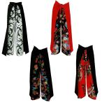 yo..... наматывать юбка брюки красный чёрный цветок .. глаз C60639-60642