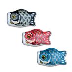  японский . земля производство . очень популярный коинобори .. магнит 3D.. магазин обыкновенный карп чёрный цвет красный цвет синий цвет 