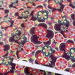  блестящий ... японская бумага красный фиолетовый. большой слива . симпатичный слива. цветок Taisho роман большой размер примерно 63x93cm цветная бумага 