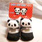  Panda эмблема имеется baby носки точка обувь рисунок [TOB020-GY]