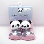  Panda эмблема имеется baby носки натуральный Panda рисунок [TBB032-PI]